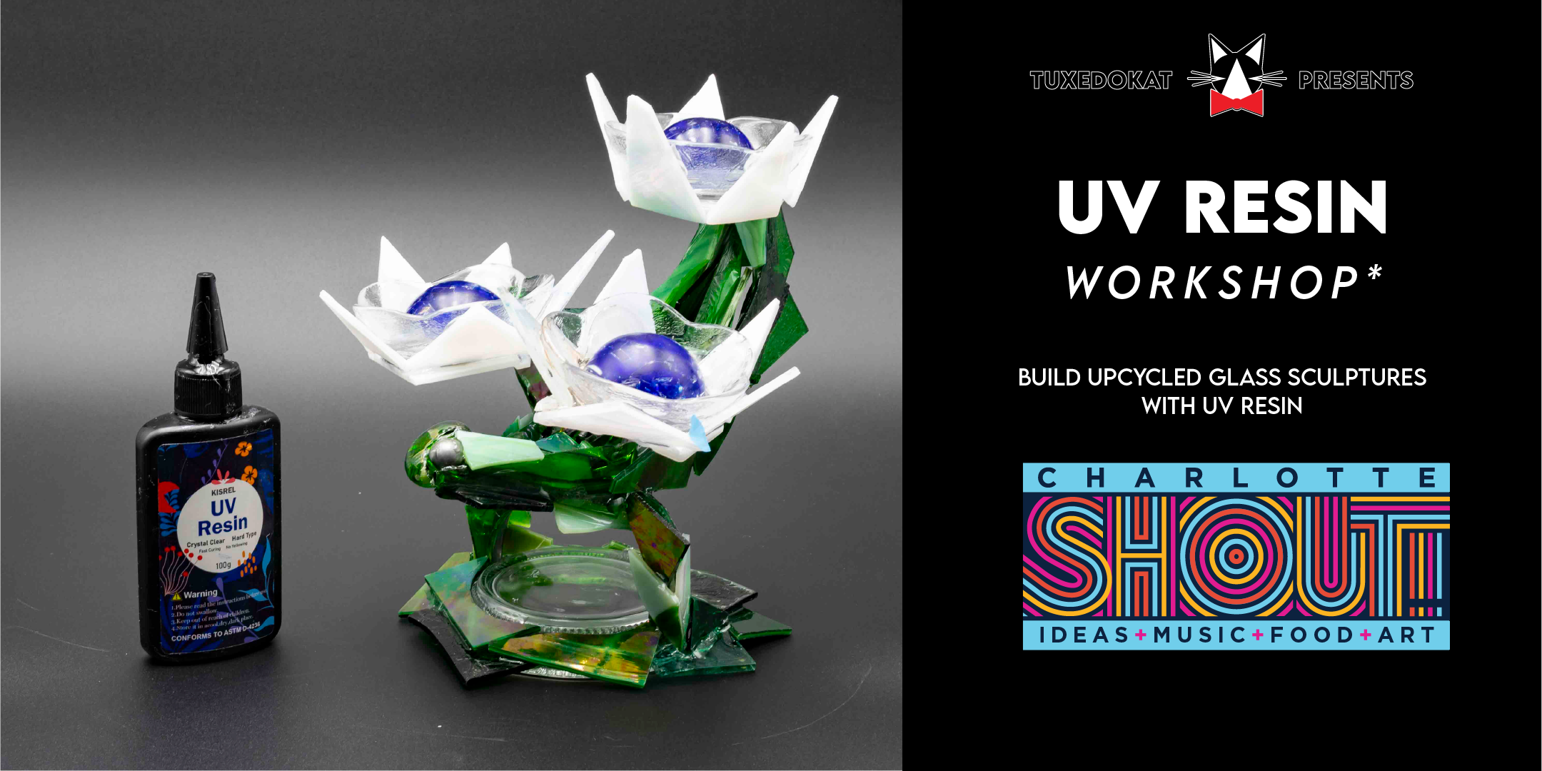 UV Resin Workshop | Building Glass Sculptures