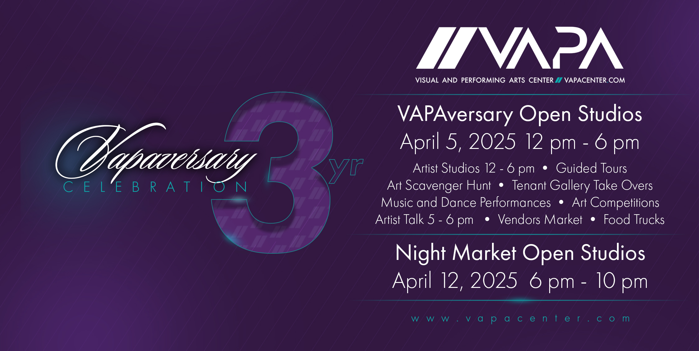 VAPA Center VAPAversary – Open Studios