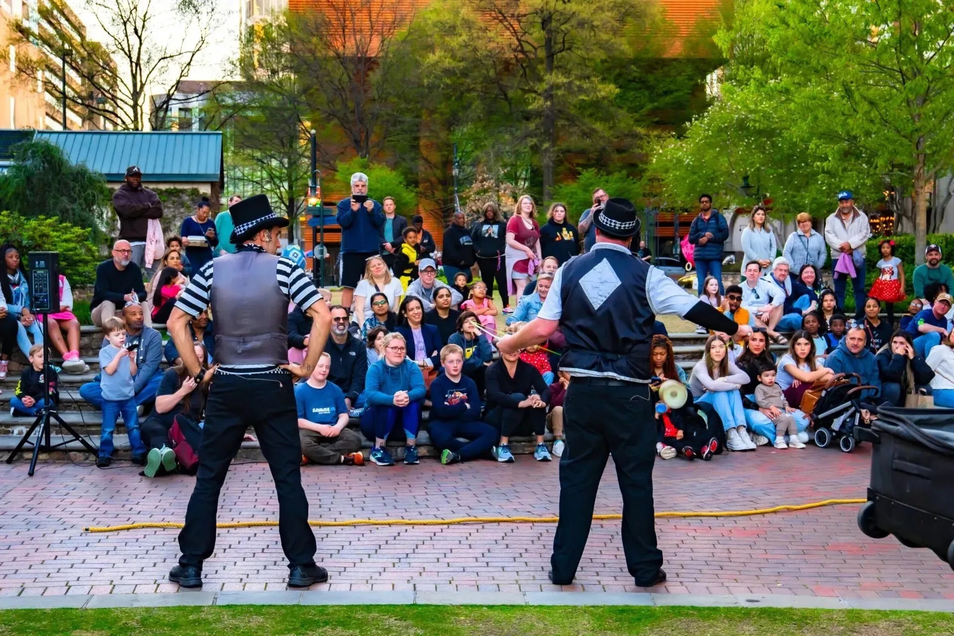 Buskers at The Green