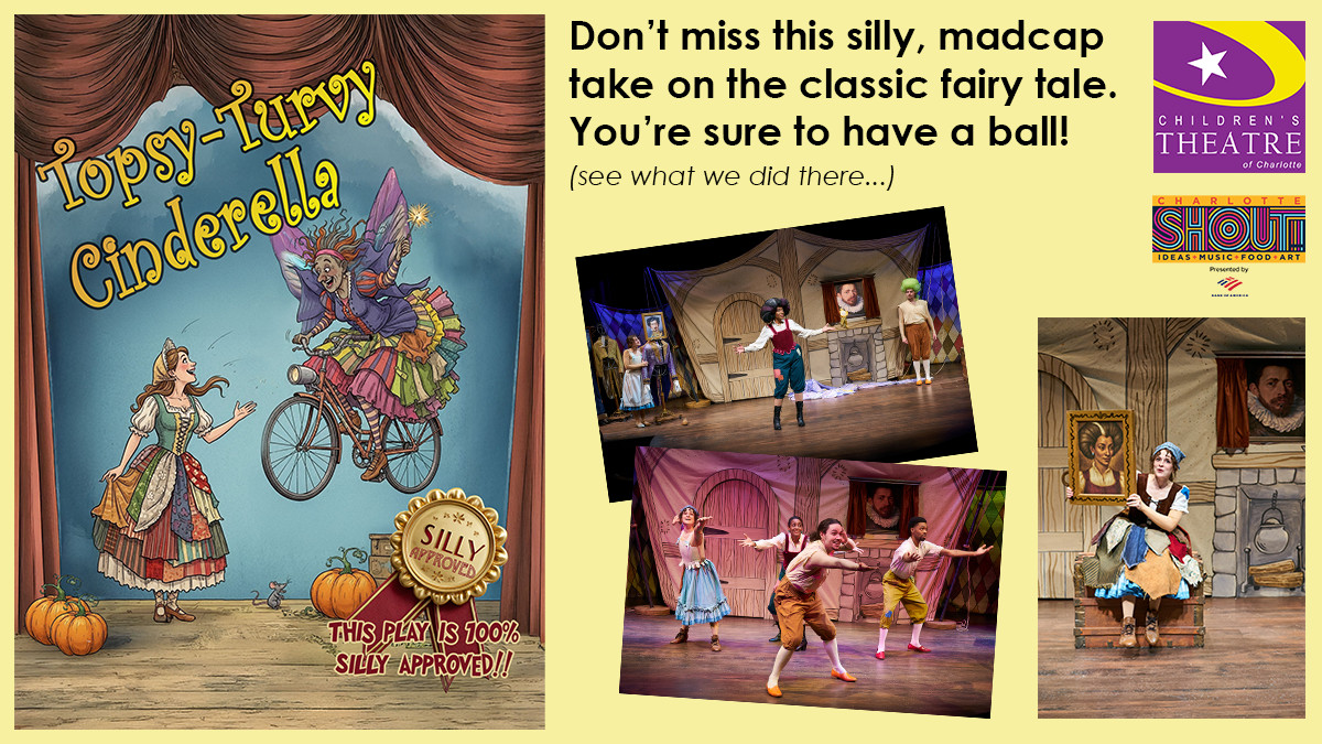 Topsy-Turvy Cinderella – April 11, 3 pm